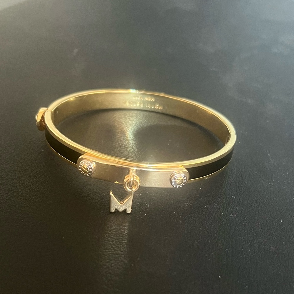 Henri Bendel “M” Initial Bangle